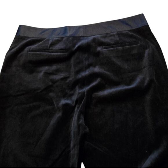 J. Jill Wearever Velvet-Knit High Rise Straight-Leg Trousers Size 10 - Picture 5 of 8